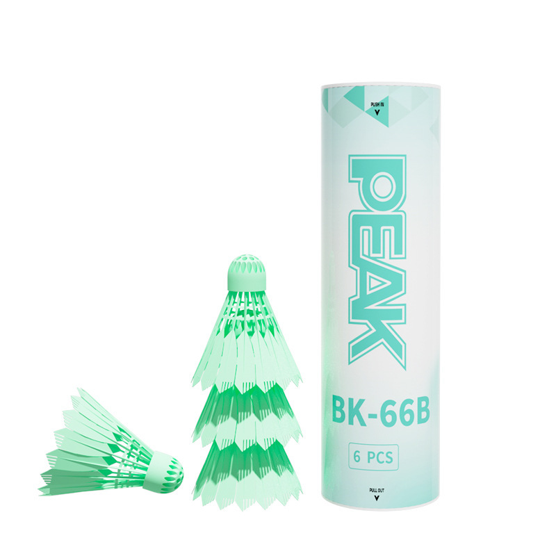 PEAK/匹克仿生尼龙羽毛球正品超耐打专业训练比赛专用仿真TPR球头|undefined