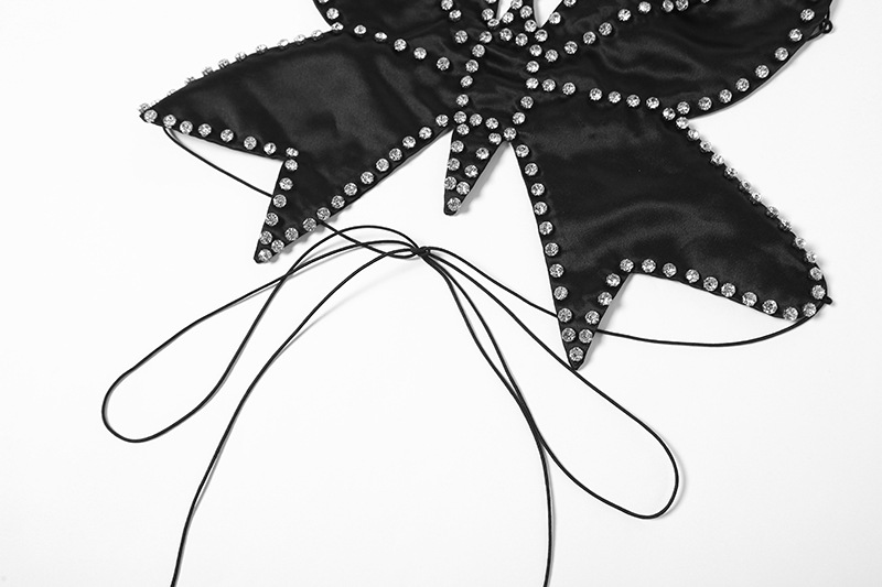 2022 Neue Sommer Frauen Kleidung Mode Nachtclub Sexy Backless Lace Up Schmetterling Heißen Bohren Schlank-fit Tank Top display picture 13
