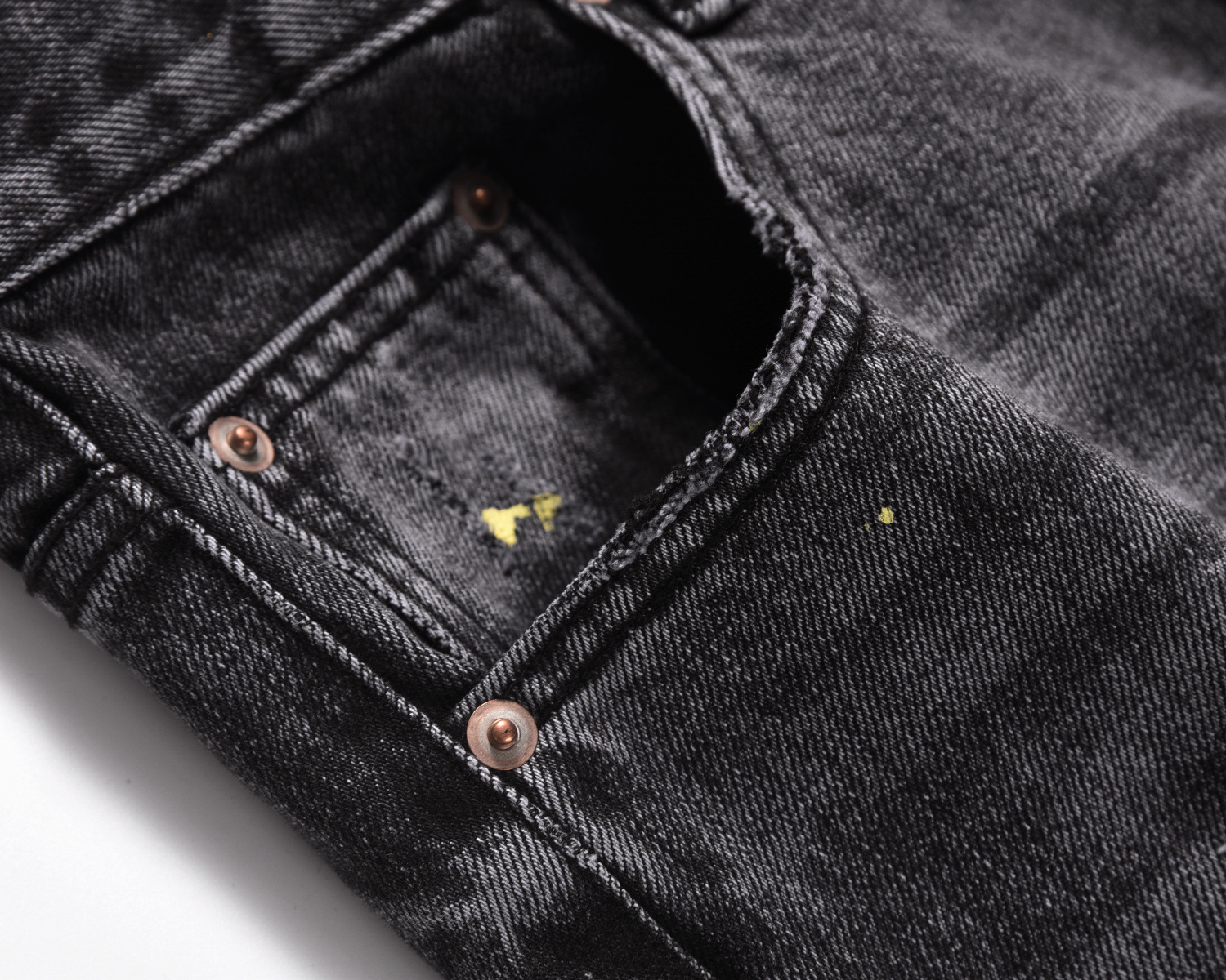 Men's Clothing three dimensional tailoring loose baggy ripped cat whisker flared pants for men and women jeans_voghion.com