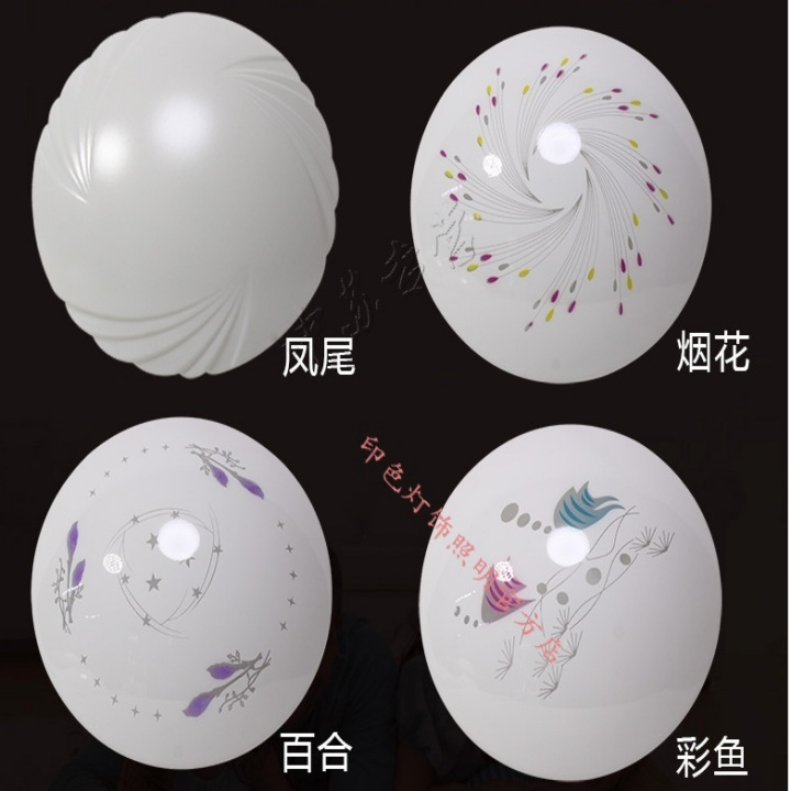 大型彩印定位吸塑灯罩 LED亚克力塑料灯罩 PET灯罩 塑料灯罩