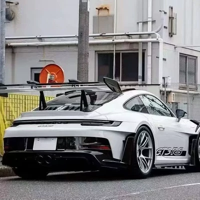 Big Surrounded carbon fiber modification kit, front