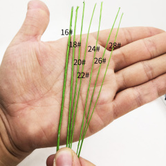 Handmade paper-wrapped fine iron wire 26 gauge vein iron wire DIY paper flower material flower stem iron wire starflower ginger tea