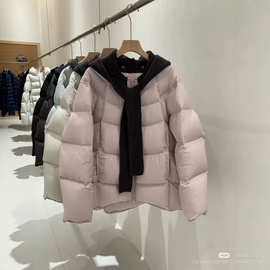 冬季新款白鸭绒羽绒服女棉服上衣女保暖防风品牌撤柜女装杂款尾货