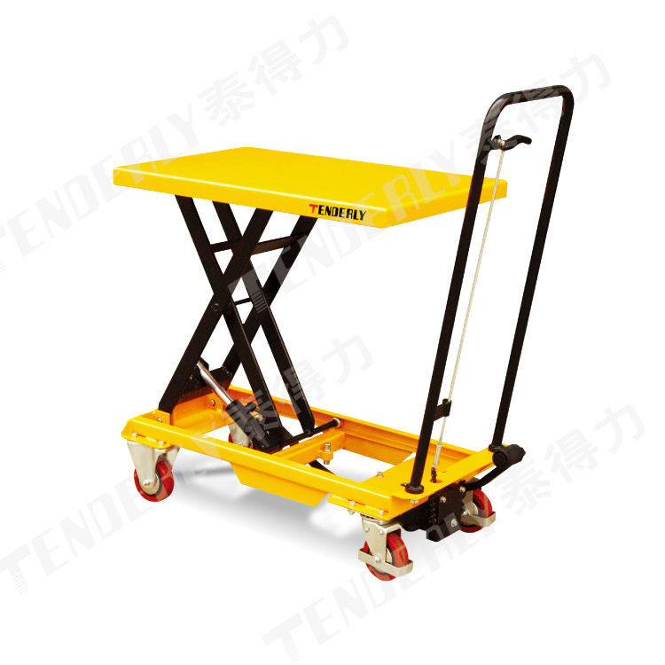 经济型脚踏式升降平台车AS型