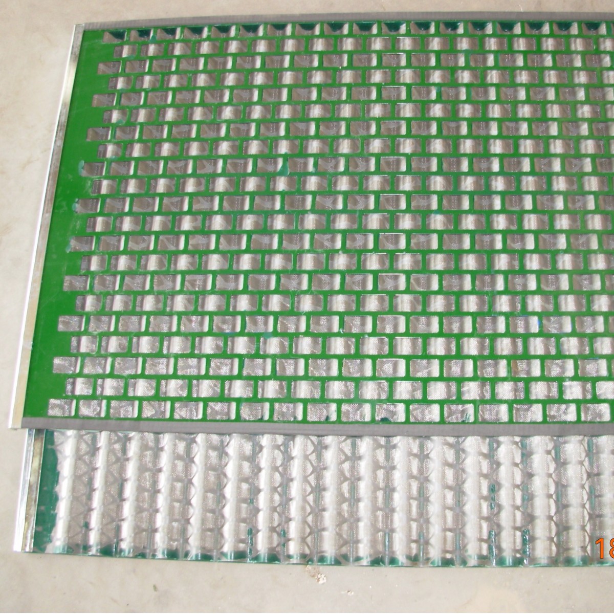 FLC503板式勾边石油泥浆振动筛网FLC600除砂器不锈钢石油振动筛网