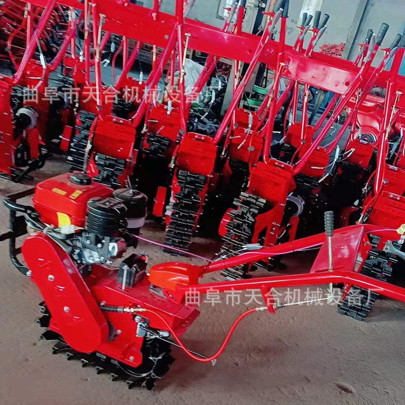 手扶履带微耕拖拉机 小型手扶拖拉机易操作安全性好质量可靠价格