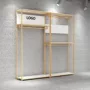 落地式衣服置物架陈列架