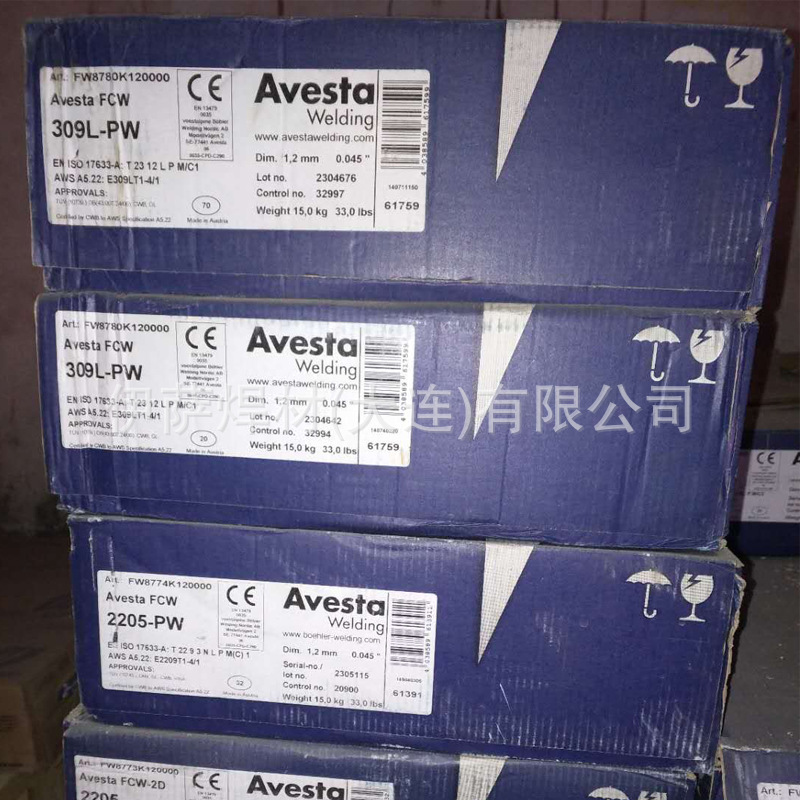 瑞典阿维斯塔Avesta 316L/SKR-4D不锈钢焊条E316L-17合金钢电焊条