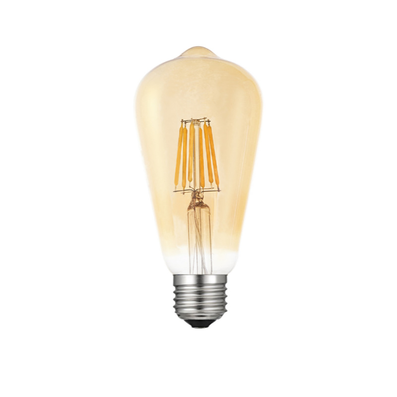 Bombilla LED estilo Edison ST64 E27/E26 220V, filamento vintage decorativo, venta al por mayor