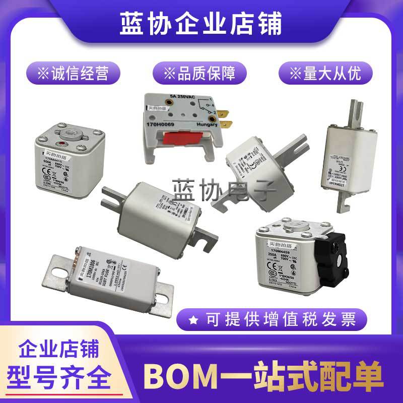 原装进口现货熔断器170M4116 170M4117 170M4118 170M4119巴斯曼