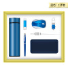 Business gift set can printed logo charging treasure notepad this set to send customers to send employees creative gift