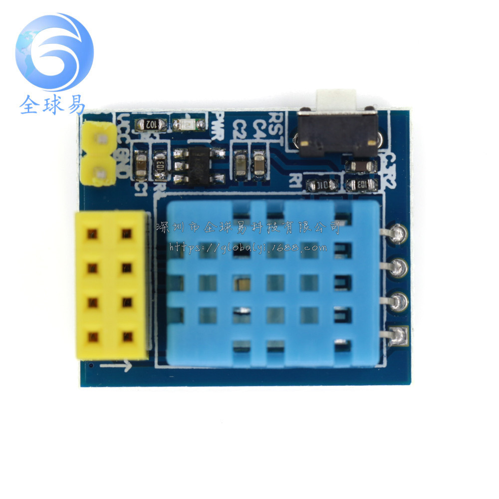 Esp8266 Esp-01 Esp-01S Dh T11 Temperature and Humidity Wifi Node Module ...