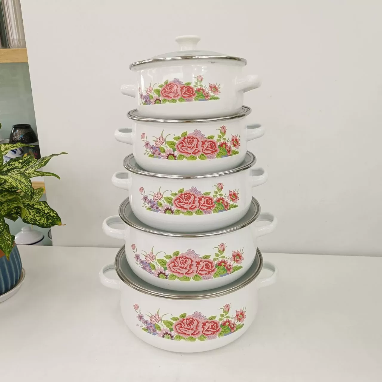 Set, electromagnetic universal glass enamel, direct factory sales, (Physicals), 5 pieces