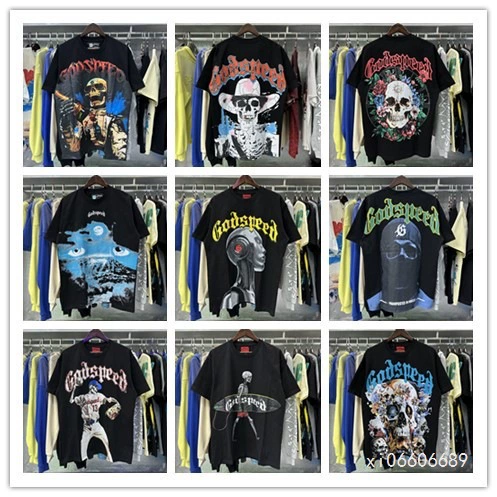 2025 новая летняя европейская и американская модная брендовая мужская и женская одежда для пар, свободный пуловер большого размера, футболка с короткими рукавами, молодежная футболка