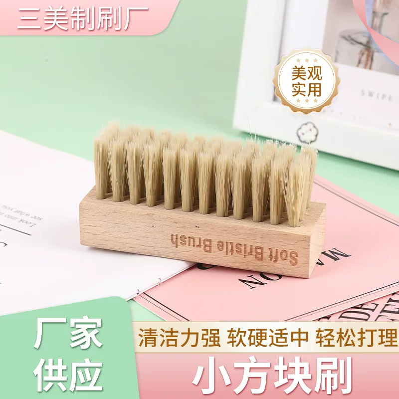 Hygienic shoe brush for laundry