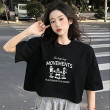 2025�ļ��̿��С���Ӵ��С�ڶ���T��¶��װ����Ůѧ��ins�糱