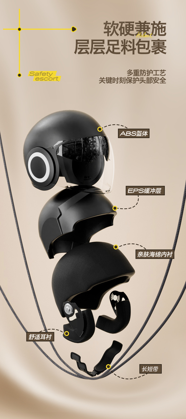 3C certified electric vehicle helmet for men, winter warm motorcycle half helmet for women, Korean style, suitable for all seasons, electric vehicle safety helmet