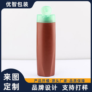 Processing and Customization of 200ml Shampoo Bottle Packaging Materials, Flip-Top Shampoo Bottles, Shower Gel, Daily Chemical Plastic Bottle Packaging Materials