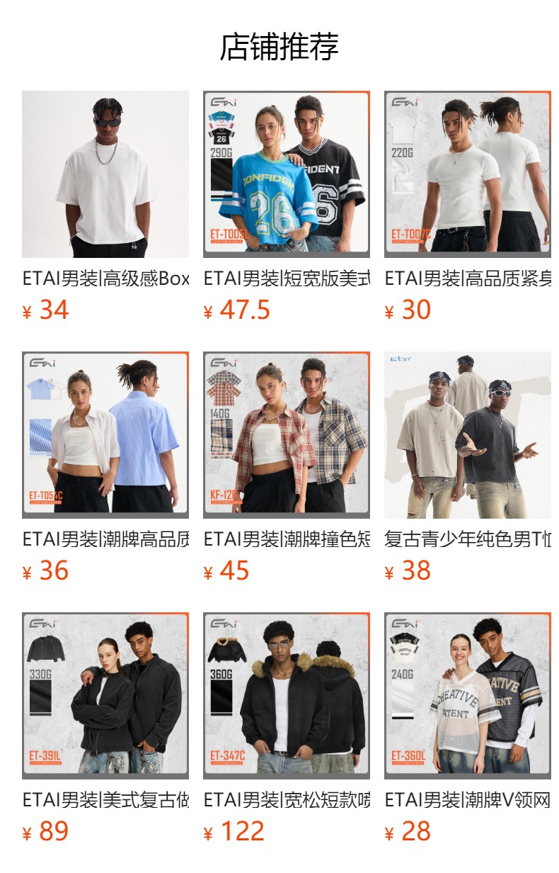 预览状态下无法点击,发布后,可点击跳转到对应的商品页面