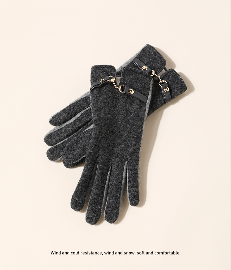 1 Pair Quantity Women's Simple Style Solid Color Gloves