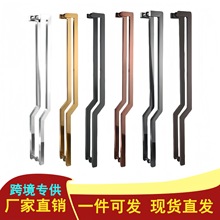 方双弯玻璃门拉手不锈钢大有框门木门推拉门无框把手拉杆执手