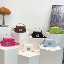 洋气扇形包包女2024秋新款小清新气质手提包百搭高颜值单肩斜挎包