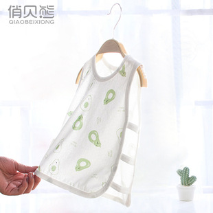 Summer Men's and Women's T-Shirt Baby's Sleeveless Vest Hollow Pipa Shirt Children's Top Newborn Strap Mesh Thin