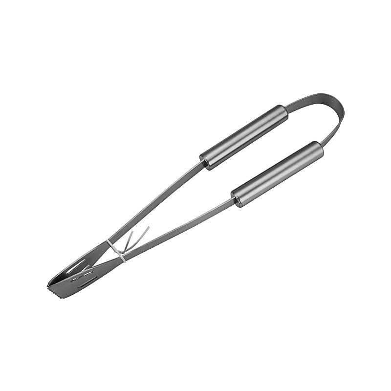 Juego de utensilios para hornear de acero inoxidable, herramienta de combinación de barbacoa, juego de barbacoa BBQ esencial para exteriores, juego de utensilios para hornear
