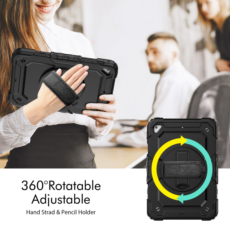 Suitable for iPad Mini 4/Mini 5 (2015/2019) with Pen Case, Anti-Fall, Durable Tablet Case