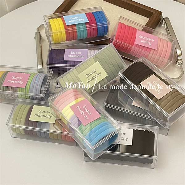 Harmless elegant demi-season durable hair rope