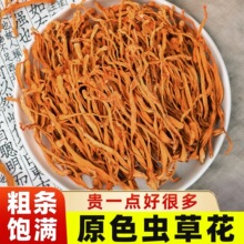 云南正品虫草花干货菇从煲汤干菌菇材料金商用蛹