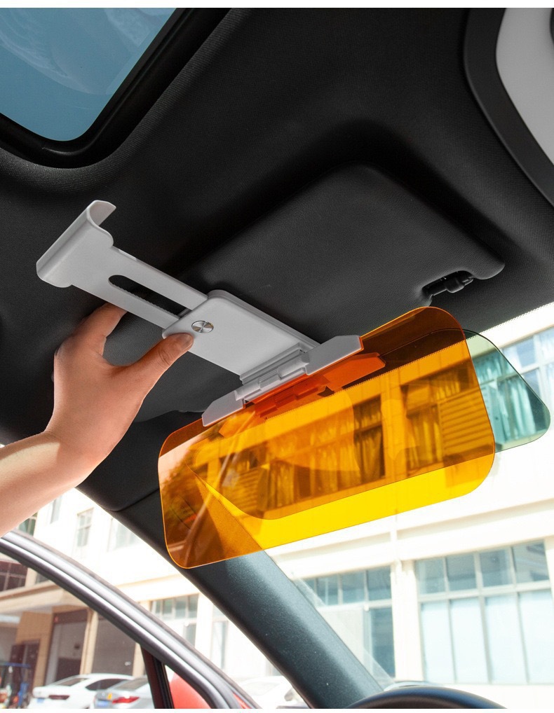 Cross-Border Popular Sun Visor, Car Sun Protection and Anti-Glare Mirror, Car-Specific Day and Night Mirror, Night Anti-High Beam Goggles