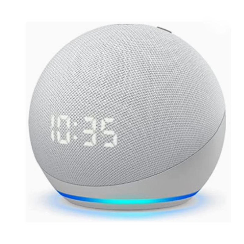 The Fifth Generation Amazon Amazonechodot5 with Clock Alexa Smart Speaker Voice Control Audio