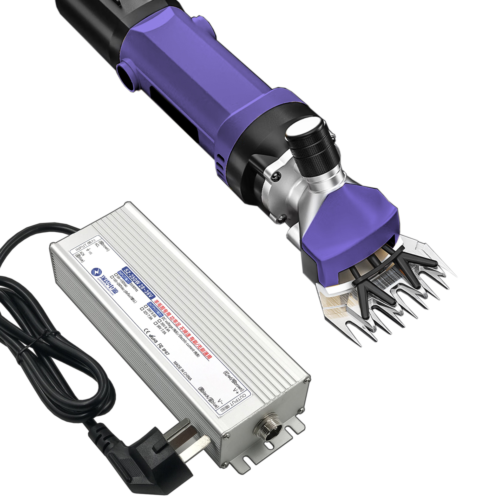 200W400W电源适配变压器30V36V超稳定 羊毛剪防水电源质保5年