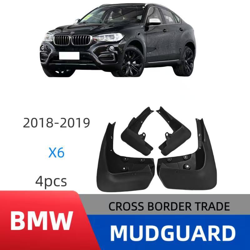 Para BMW X6 2018-2019 neumáticos de coche guardabarros comercio exterior transfronterizo 09-17 baldosas de guardabarros