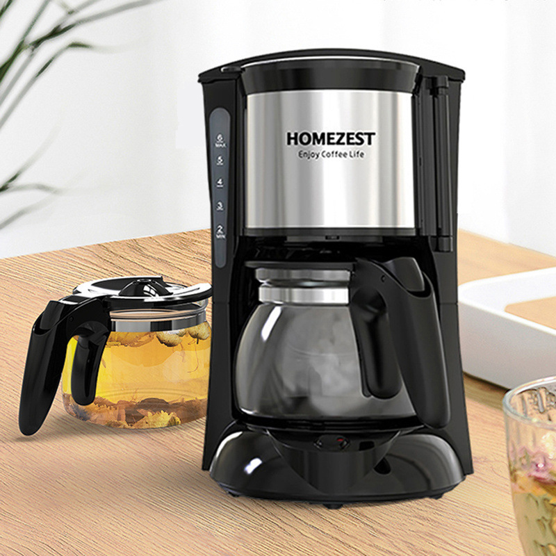 Coffee Machine Household Small Fully Automatic American Drip Coffee Pot Commercial All-In-One Machine Manufacturer Aliexpress