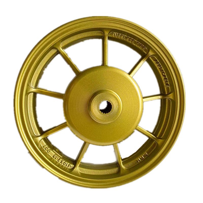 10inch Yamaha 100Cc Motorcycle Fuxi Wheel Motorcycle Rim Modified Vehicle Aluminum Wheel Batch Steel Wheel Hub