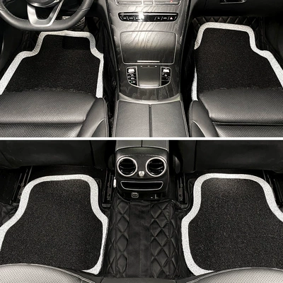 anti-dirty decoration car mat rear row — Universal Foot Pad
