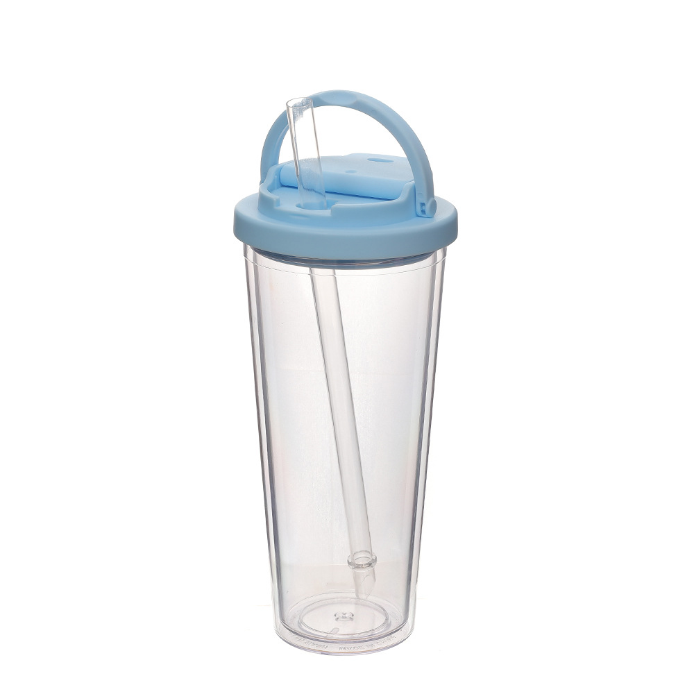 2025 nuevas tazas de agua deportivas para estudiantes masculinos y femeninos tazas portátiles al aire libre tazas de acondicionamiento físico de verano con tazas de plástico