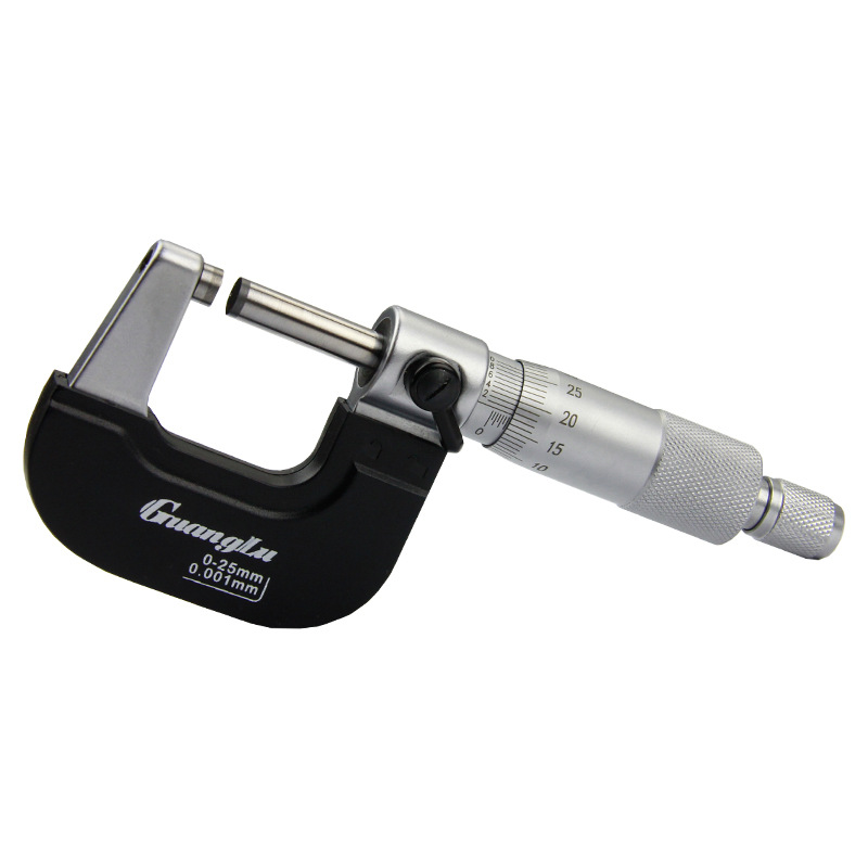 广陆 机械微视差微米千分尺（镀铬）260-101