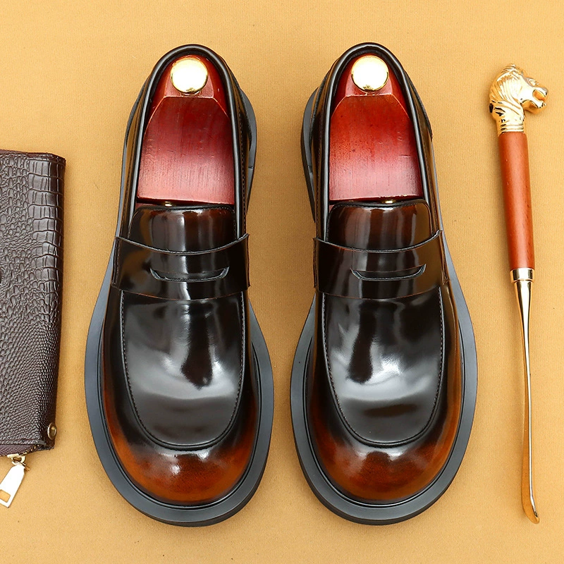 [Предварительная продажа без пятно] Обувь с большой головой