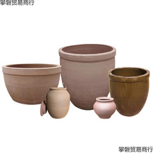 微瑕大水缸种树缸无釉陶罐无釉陶缸米桶、储米箱