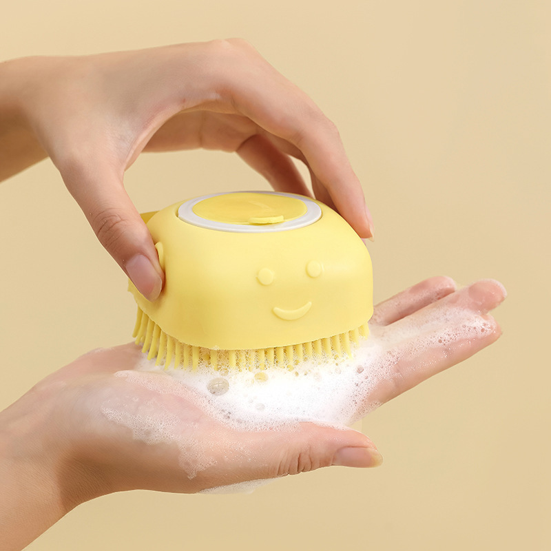 Universal silicone children's baby hygiene product for bathing for…