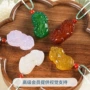 冰种男女玉石红玛瑙玉坠