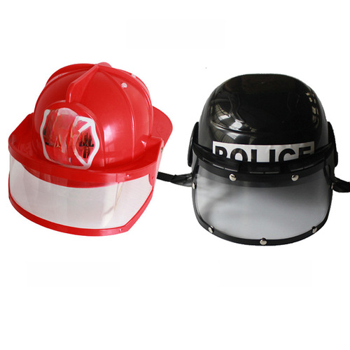 Costume party props, party hat props, fire props, safety helmet, children and adult fire hats