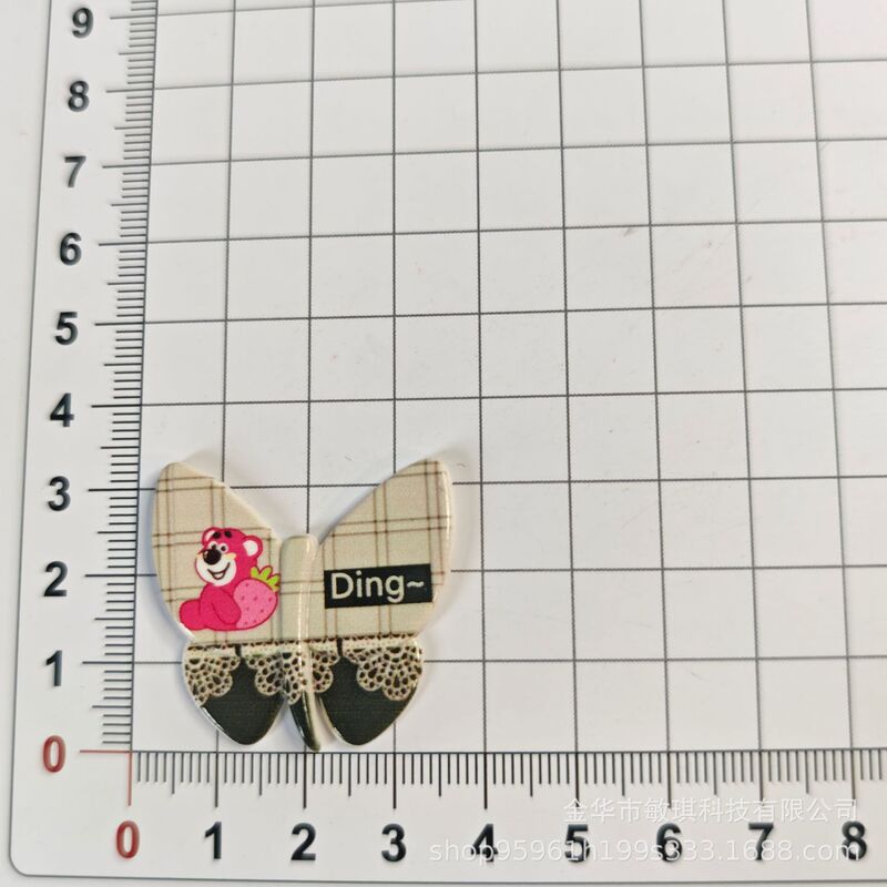 动物梳子爱心配件新款创意diy手机壳材料洞洞鞋鞋花贴片饰品批发|undefined