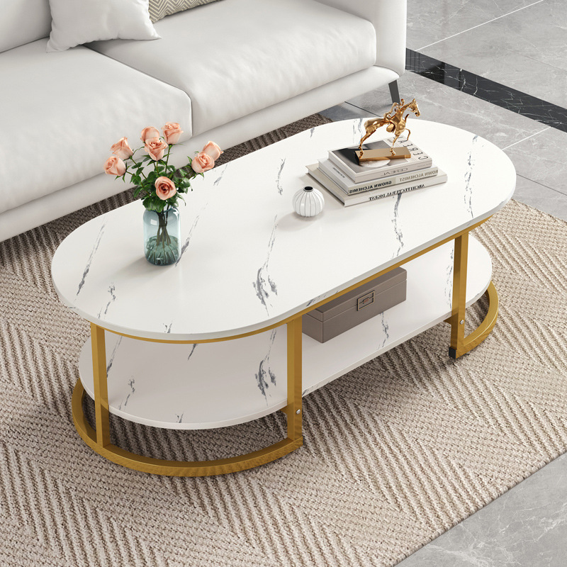 Mesa de té sala de estar mesa de té doméstica alquiler de casa sofá simple moderna y lujosa nueva pequeña mesa de casa pequeña