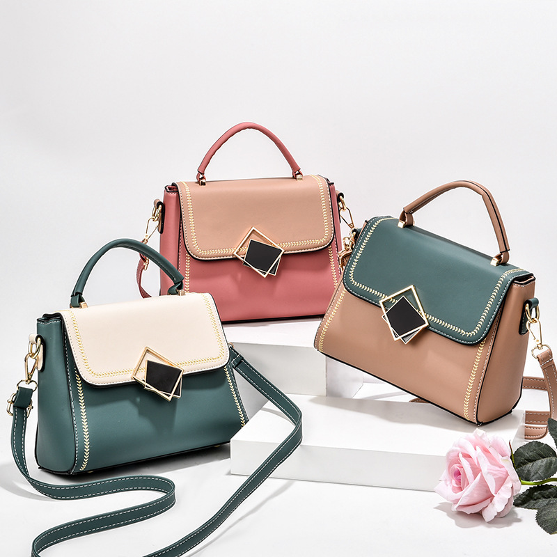 Bolsos jóvenes para mujer 2025 nuevo bolso de mujer portátil de moda simple bolso de mensajero de un solo hombro coreano image 3
