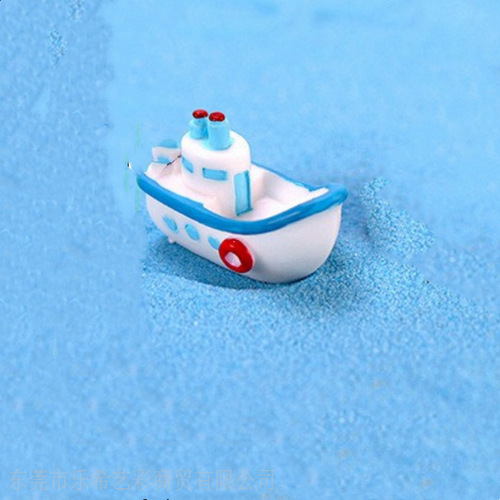 Fish tank landscaping Mediterranean style seaside fishing boat boat landscaping decoration aquarium simulation ornaments yacht boat