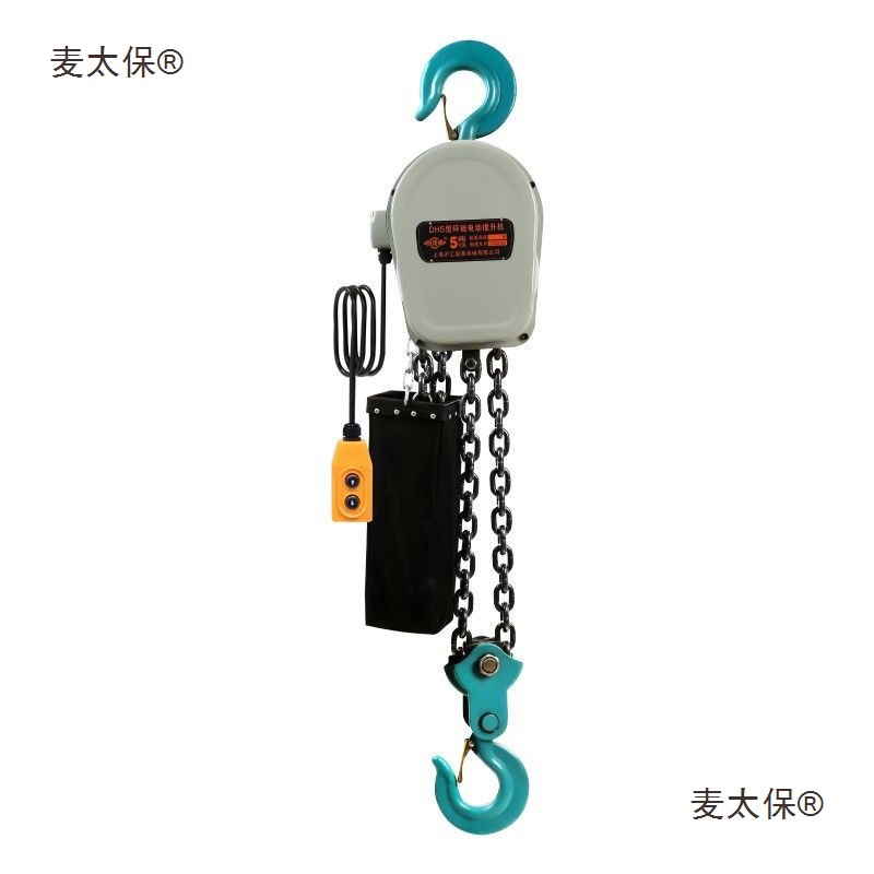 环链电动葫芦380V1吨2T3t5吨滬工爬架群吊起重电动倒链提升麦太保